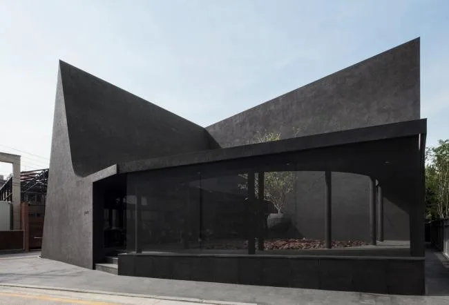 BIM Architecture | Flexible Geometry, Mysterious Like Dark Materials in the Universe: Juun. J Flagship Store/WGNB