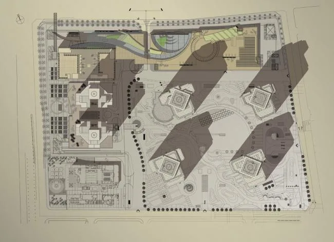 BIM Architecture | Composite Elderly Community in the Center of the City - Design Practice of Xingcheng MALL+THE CLASS 500 Elderly Apartment/JERDE