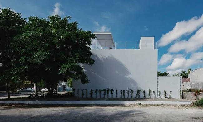 BIM Architecture | Sonata Room, using stairs to create intersecting public and private spaces/Arkham Projects