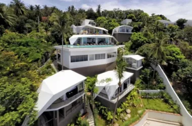 BIM Architecture: Koh Samui Resort Hotel by Sicart & Smith Architects, Thailand-BIM WORLD