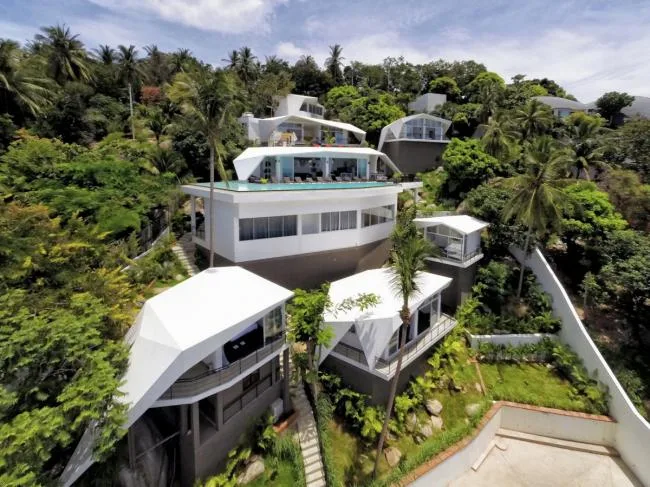 BIM Architecture | Thailand Koh Samui Resort Hotel/Sicart&  Smith Architects