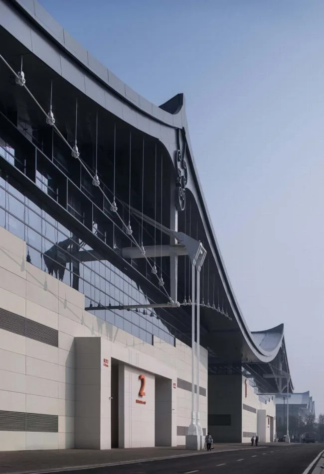BIM Architecture | Shijiazhuang International Convention and Exhibition Center, World's Largest Suspension Structure Exhibition Hall/Tsinghua University Architecture Design and Research Institute