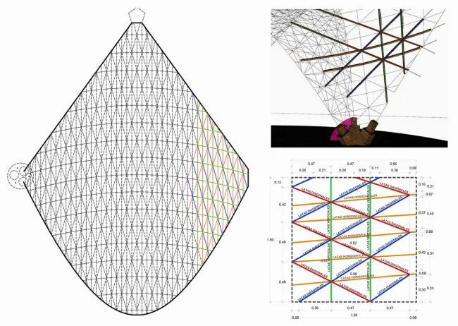 BIM Architecture | Luum Temple, Natural Beauty under Bamboo Parameter Digitization/CO-LAB Design Office