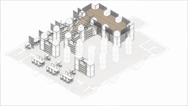 BIM Architecture | HIKMA Library: A Comprehensive Integration of Religious and Secular Perfection/Atelier mas ō m ī+Studio Chahar