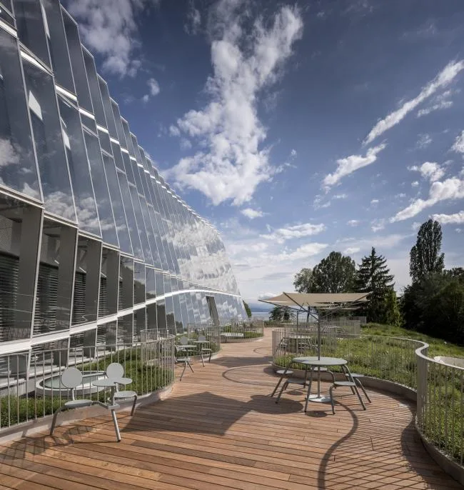 BIM Architecture | Butterfly like Lightly Spreading Wings: International Olympic Committee Headquarters/3XN
