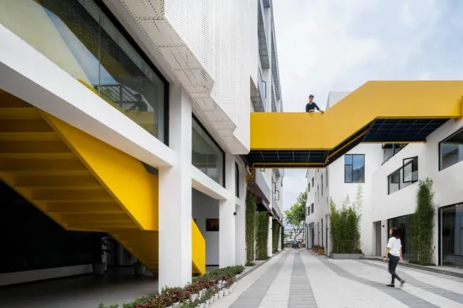 BIM Architecture | Urban Renewal of Shanghai Lamp Pile Velvet Factory - Xingong Creative Park/FTA Architectural Design