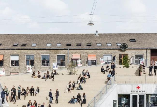 BIM Architecture | Developed on the Ground, Tilted Upward: Danish Red Cross Volunteer Home/COBE