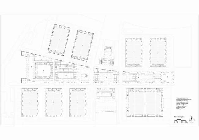 BIM Architecture | Shijiazhuang International Convention and Exhibition Center, World's Largest Suspension Structure Exhibition Hall/Tsinghua University Architecture Design and Research Institute