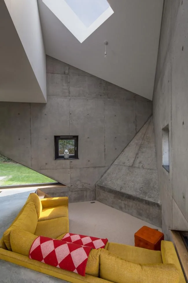 BIM Architecture | Triangular Room with Back to Back Surrounding Integration/Urban Agency