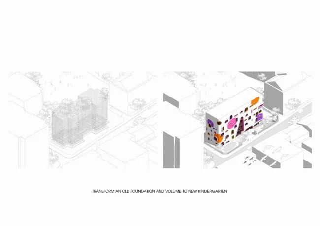 BIM Architecture | Enchanting and Fairy Tale like Kindergarten/KIENTRUC O