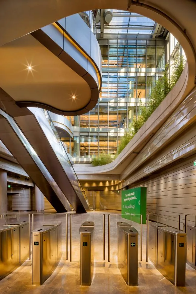 BIM Architecture | A Glass Box Gently Lying on a Hill: Galanti Bank Technology Park/ERA Architects