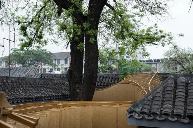 BIM Architecture | Modern Collision and Perception of Traditional Chinese Elements: Beijing Nestl é CAF É/RSAA/Zhuang Ziyu Studio