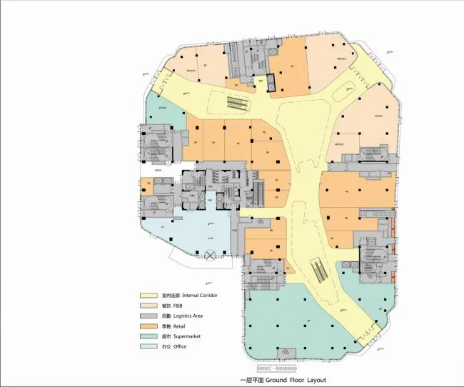 BIM Architecture | Urban Symbiotic Space - Nanjing Shimao Smart Park& 52+Mini Mall/Chengzhi Design