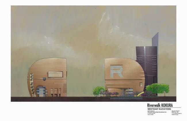 BIM Architecture | Kitakyushu Riverside Corridor/JERDE Architecture Firm