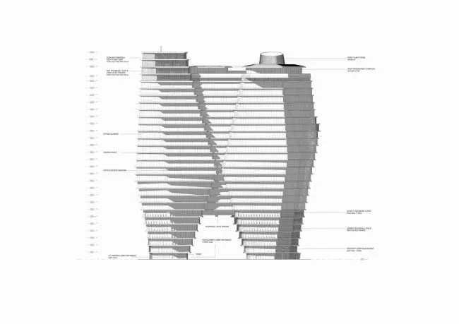 BIM Architecture | Inverted Iceberg: ToHA Office Building/Ron Arad Architects