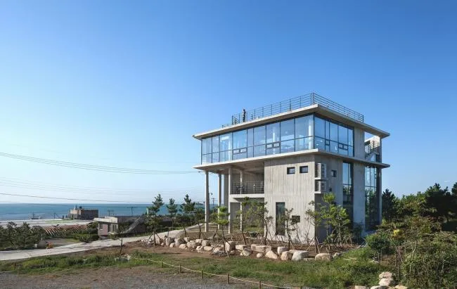BIM Architecture | Rising Sun, overlooking the sea and sky scenic spots: Wujiao Trade Building/ON Architecture