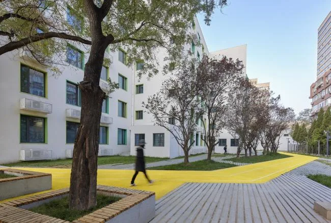 BIM Architecture | Retelling Campus Stories - Peking University Affiliated High School and Xiangyang Future School Campus Landscape Elegance Reform/Crossboundaries