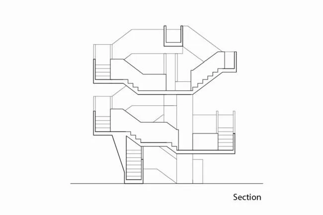BIM Architecture | Maze of Overlapping and Interweaving - Ten Katas/Supermachine Studio