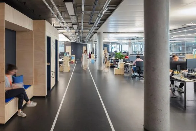 BIM Architecture | Roaming Like a Torrent: Zalando Berlin Office Headquarters/HENN+Kinzo