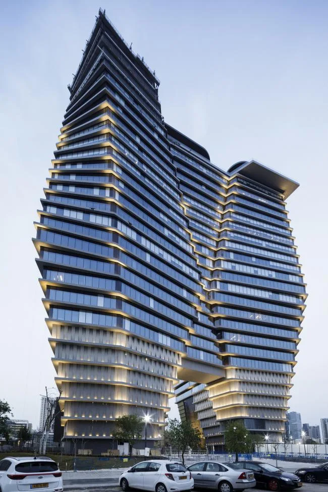 BIM Architecture | Inverted Iceberg: ToHA Office Building/Ron Arad Architects