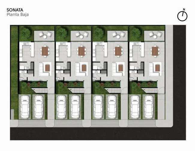 BIM Architecture | Sonata Room, using stairs to create intersecting public and private spaces/Arkham Projects