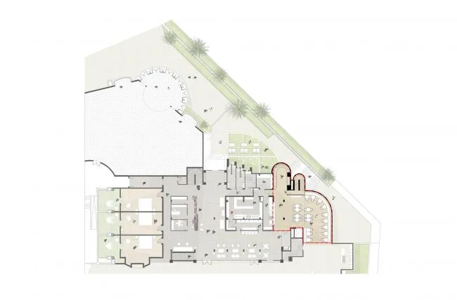 BIM Architecture | Elegant Volume Invented by Pure Lines: Flamenco Club Hotel/Zooco Estudio