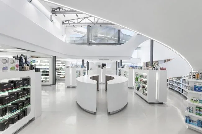 BIM Architecture | Song of Waves and White Sails: Mole Pharmacy/KLab Architecture