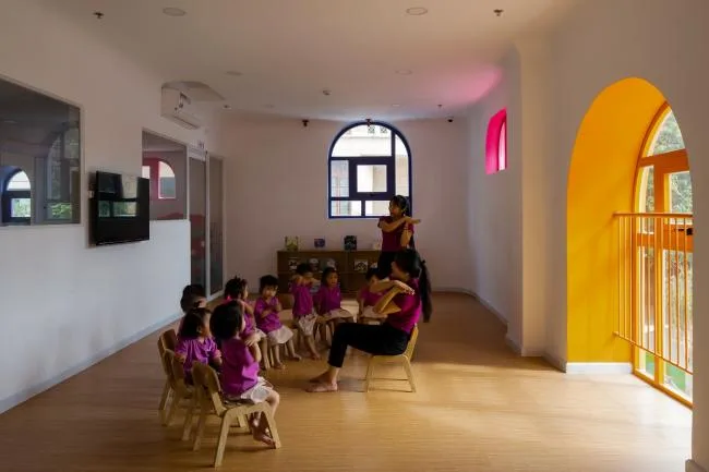 BIM Architecture | Enchanting and Fairy Tale like Kindergarten/KIENTRUC O