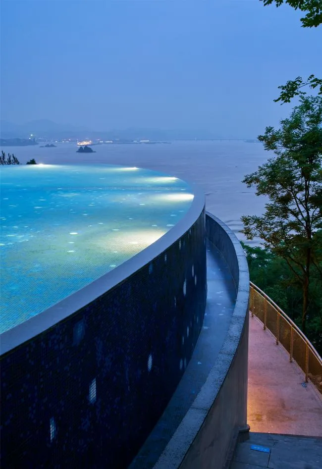 BIM Architecture | Star Ship - Sky Swimming Pool in Fuchun River/China Academy of Art Landscape Architecture Design and Research Institute