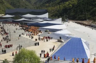 BIM Architecture: Exploring Mount Wutai Theater by Zhu Xiaodi Studio | BIAD Revisited-BIM WORLD