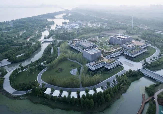 BIM Architecture | Hidden in Nature, Tang Zhongying Foundation China Middle/Zhejiang New Year Night School Architectural Design Seminar Institute