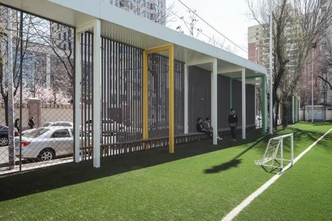 BIM Architecture | Retelling Campus Stories - Peking University Affiliated High School and Xiangyang Future School Campus Landscape Elegance Reform/Crossboundaries