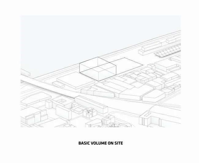 BIM Architecture | 'M É CA Cultural, Economic and Creative Center', Material Texture of Sandblasting Concrete/BIG