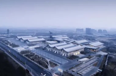 BIM Architecture: Shijiazhuang International Convention and Exhibition Center – The World's Largest Suspension Structure Exhibition Hall by Tsinghua University Design Institute-BIM WORLD