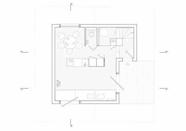 BIM Architecture | Barrett's Home, 'Playful Version' Space Design by Daniel Zamarbide