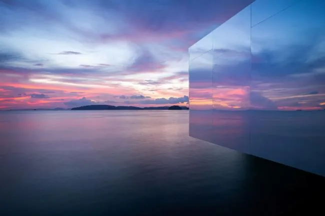 BIM Architecture | Sunrise and Sunset Pavilion, Philosophy of Reality and Illusion/Walllasia