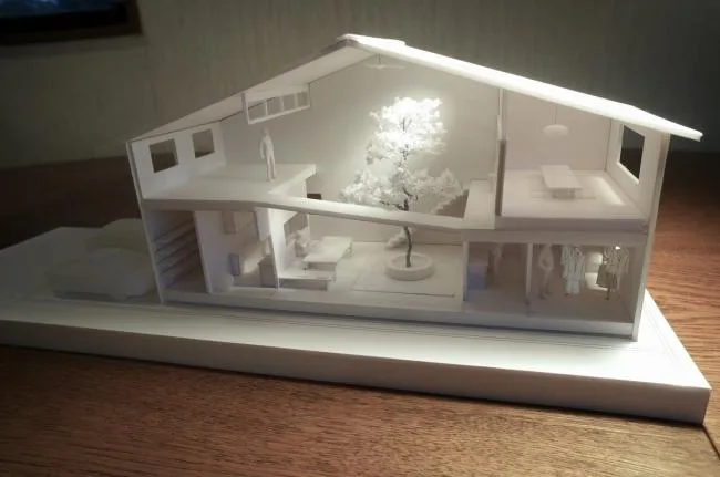 BIM Architecture | Kyoto House, Moving the Courtyard into the Home/07BEACH