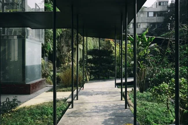BIM Architecture | Xiake Island Flower Garden Island Courtyard Update/Entrance Architecture Studio