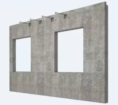 External cladding schematic