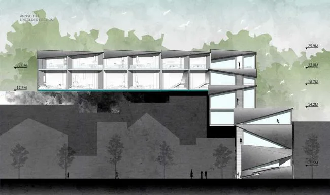BIM Architecture | Beautiful Without Words, An Zhi Ru Su · Mountain/STUDIO QI