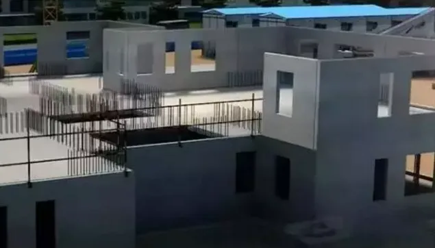 Hoisting exterior wall panels