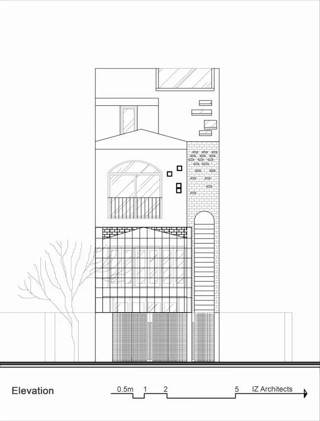 BIM Architecture | Space Nesting, Breathing Tropical Room/IZ Architects