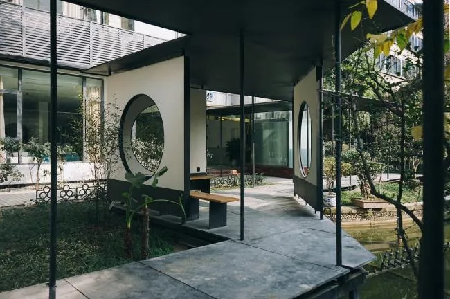 BIM Architecture | Xiake Island Flower Garden Island Courtyard Update/Entrance Architecture Studio