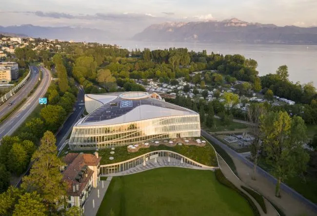 BIM Architecture | Butterfly like Lightly Spreading Wings: International Olympic Committee Headquarters/3XN