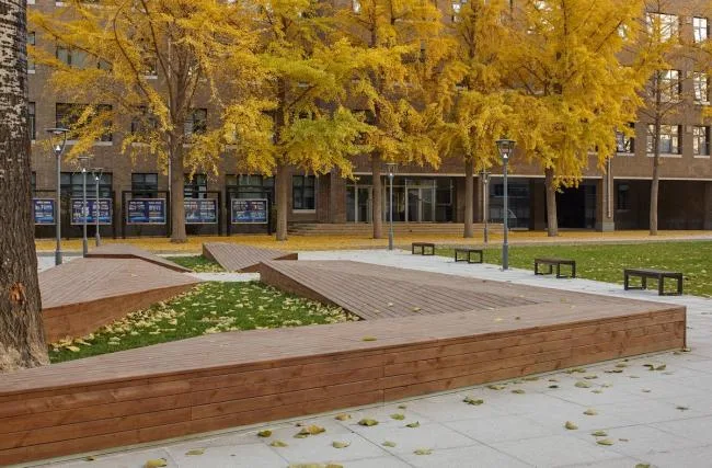BIM Architecture | Retelling Campus Stories - Peking University Affiliated High School and Xiangyang Future School Campus Landscape Elegance Reform/Crossboundaries