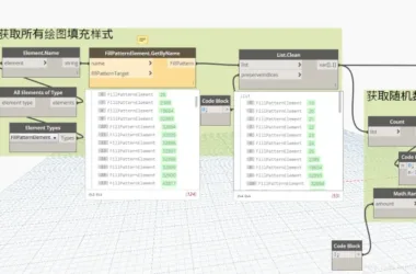 Dynamo: How to Randomly Generate Fill Styles-BIM WORLD