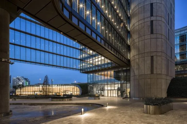 BIM Architecture | A Glass Box Gently Lying on a Hill: Galanti Bank Technology Park/ERA Architects