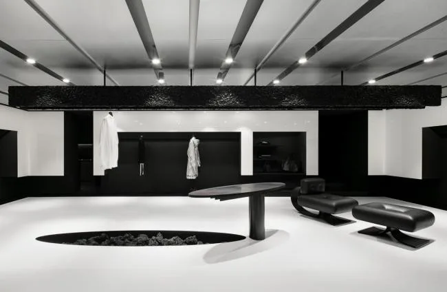 BIM Architecture | Flexible Geometry, Mysterious Like Dark Materials in the Universe: Juun. J Flagship Store/WGNB