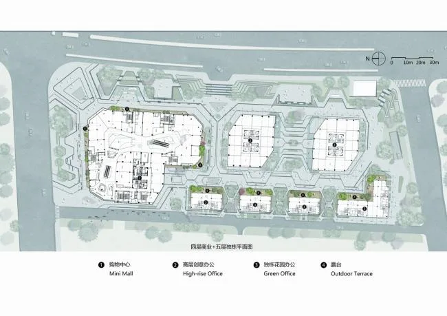 BIM Architecture | Urban Symbiotic Space - Nanjing Shimao Smart Park& 52+Mini Mall/Chengzhi Design