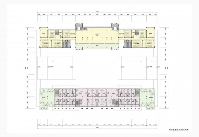BIM Architecture | Ancient Methods Used Today, Red Anthem - Comprehensive Teaching Building of Gu Wenchang Cadre College (Phase I)/Xiamen Branch of China Academy of Building Research